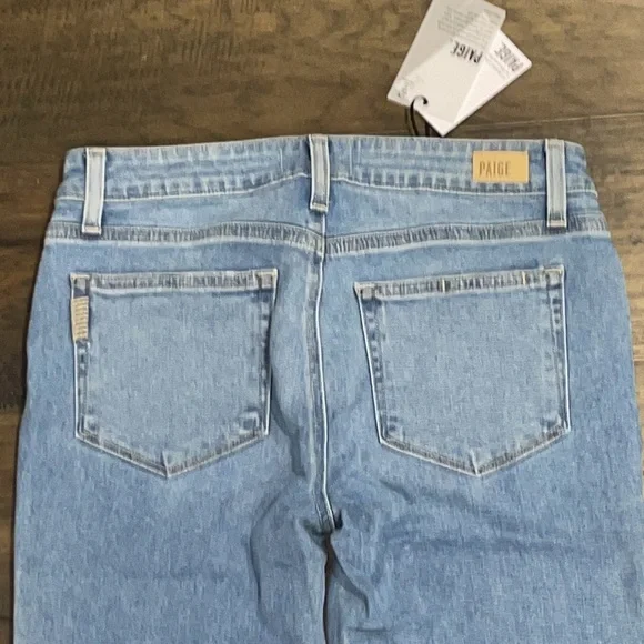NWT PAIGE SKYLINE ANKLE PEG DENIM. SIZE 27. FREE HOLIDAY SHIPPING - Picture 5 of 9